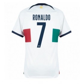 Herren Fußballbekleidung Portugal Cristiano Ronaldo #7 Auswärtstrikot WM 2022 Kurzarm